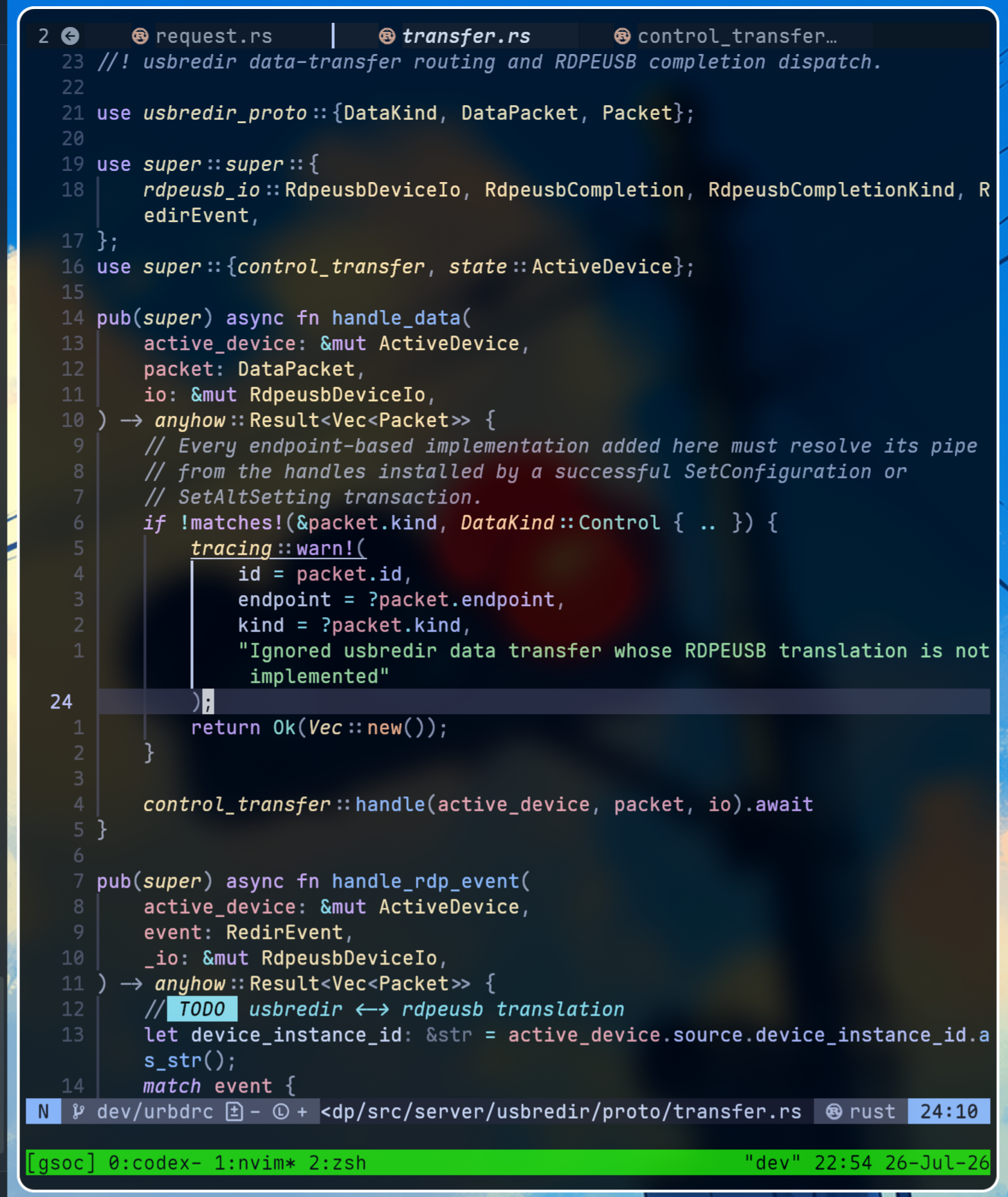 ssh + tmux, 光标延迟完全无感